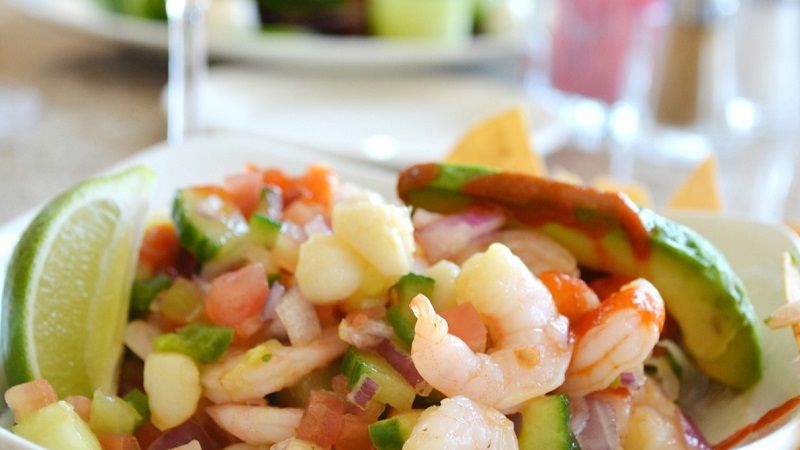 Receta de ceviche de camarón con los mejores ingredientes para estados unidos