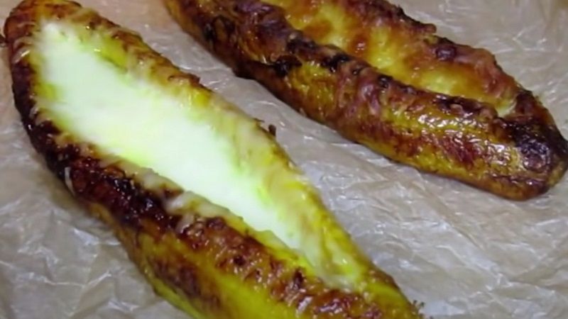 Receta de plátano al horno con queso mexicano en estados unidos