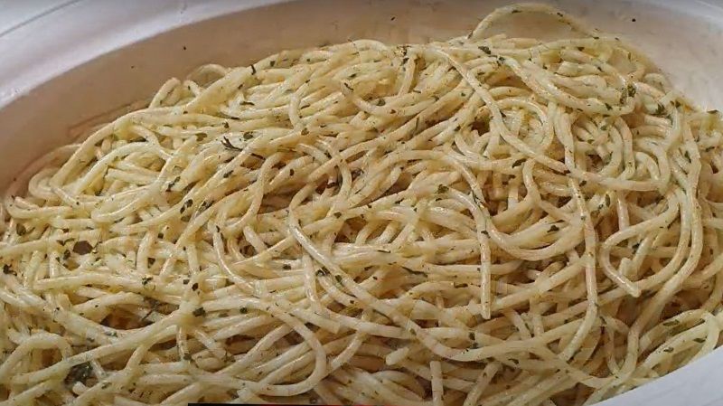 Receta de espagueti fácil y rápido