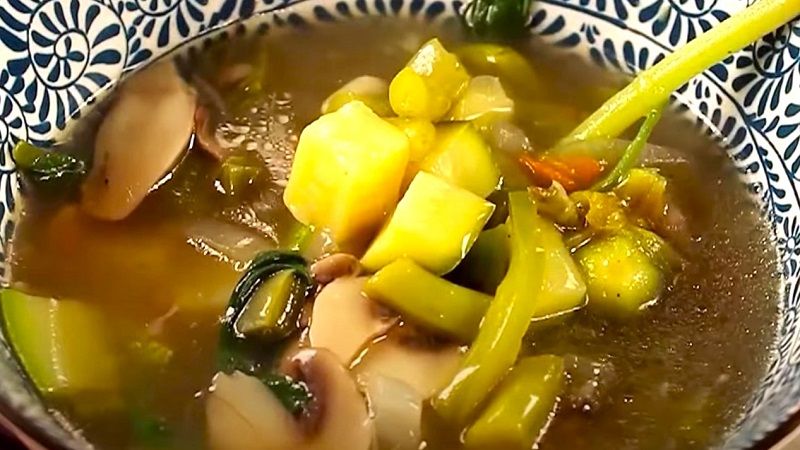 Receta de sopa de milpa estilo mexicano